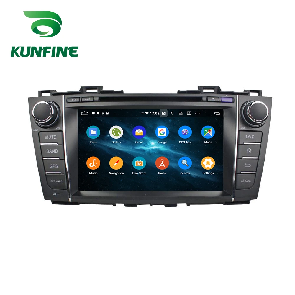 Android 9,0, четыре ядра, 4 Гб ОЗУ, 64 Гб ПЗУ, автомобильный DVD, gps навигатор, мультимедийный плеер, автомобильный, стерео для Mazda 5, радио 2009-2012