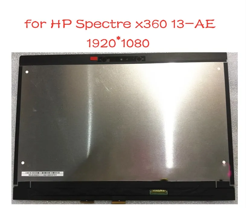 13," lcd кодирующий преобразователь сенсорного экрана в сборе для hp Spectre X360 13-ae для NV133FHM-N56 ноутбука