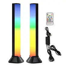 

LED Strip RGB Voice-Activated Rhythm Ambient Light Colorful Sound Control Ambient Light RGB Music Lights Bar Atmosphere Light