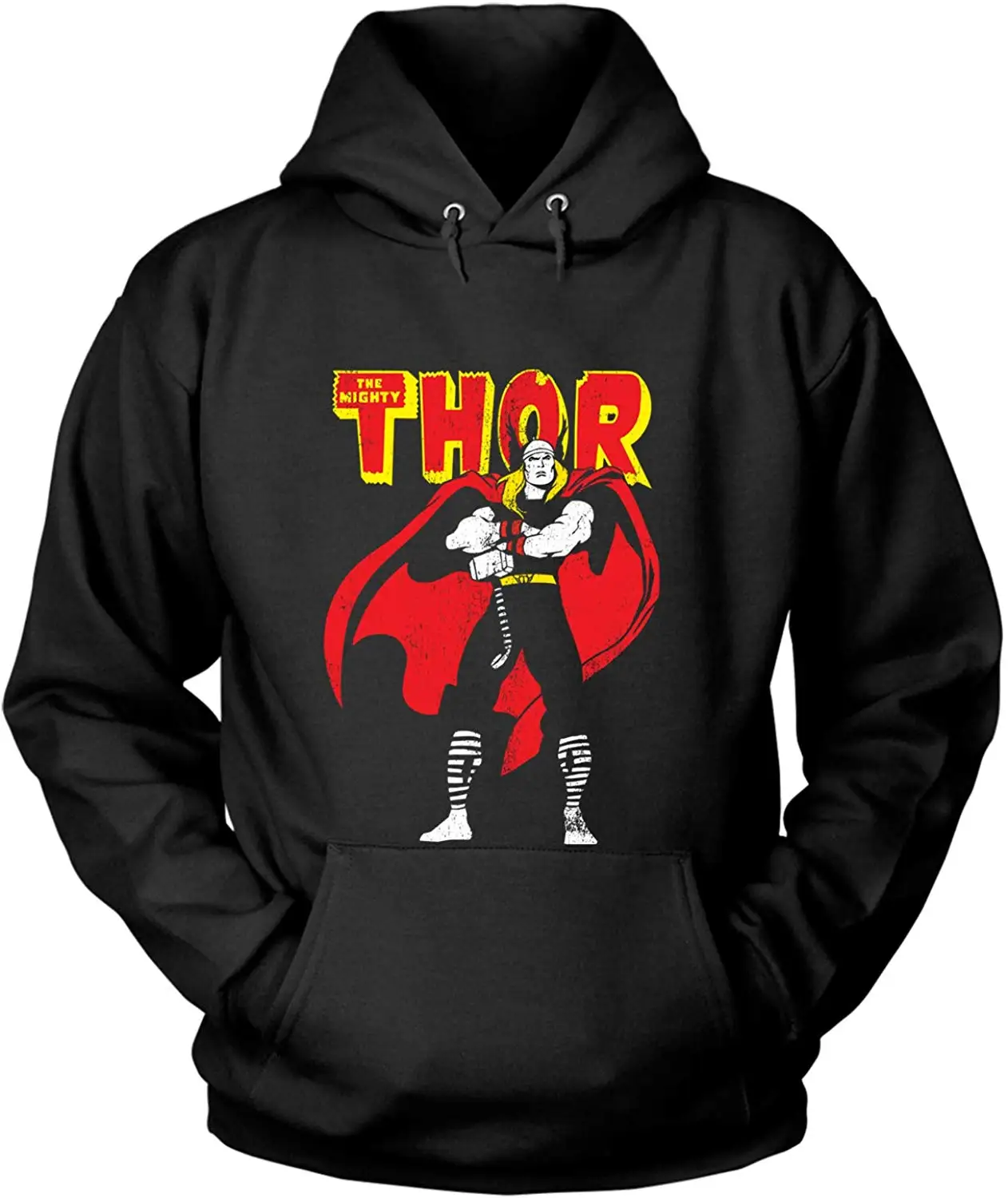 Футболка с надписью The Mighty Thor футболка Ragnarok-толстовка капюшоном |