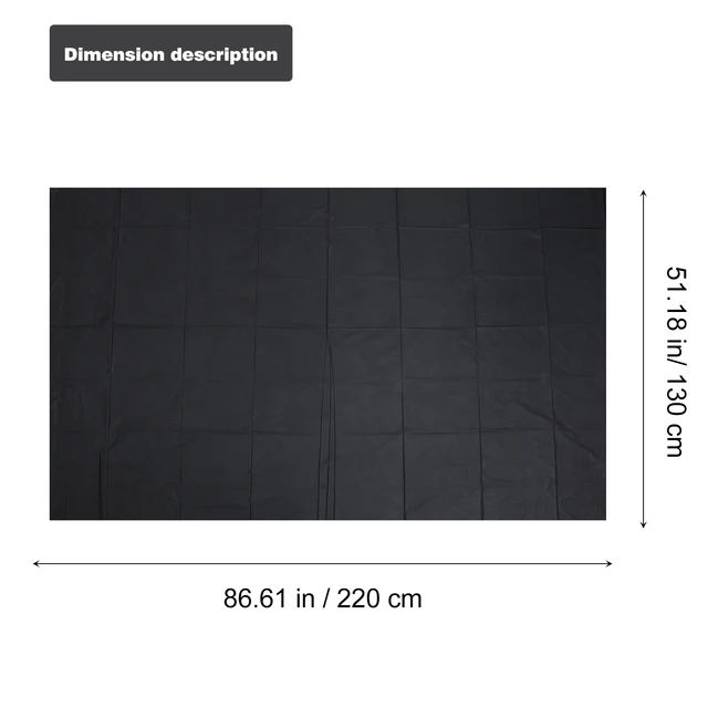 Versatile use and playful possibilities with this black waterproof bed sheet