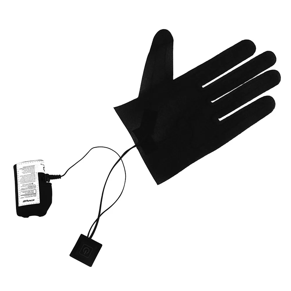 Регулируемые складные зимние уличные аксессуары для пальцев, портативные электрические теплые перчатки 7,4 В, теплые перчатки с подогревом, 3 скорости, тепловые