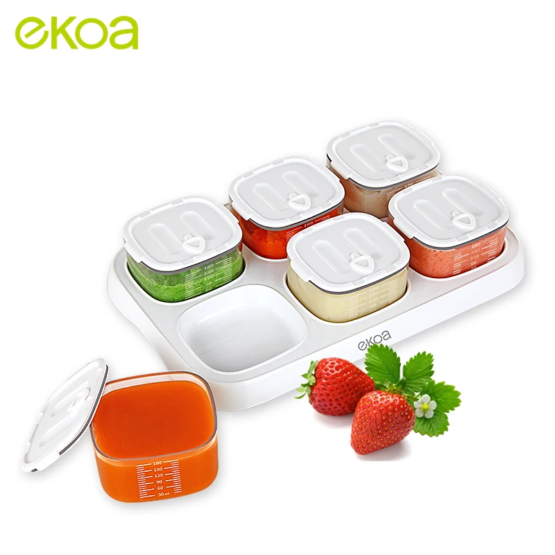 

Kitchen Baby Solid Food Storage Box Milk Feeding Dishes Store Plate Container Bowl formula Dispenser Snack Accessories Organizer