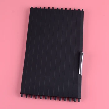 

DWCX Center Console Front Section Roller Blind Water Cup Rack Storage Box Slide Tray Cover fit for BMW X5 X6 E70 E71 2007-2014