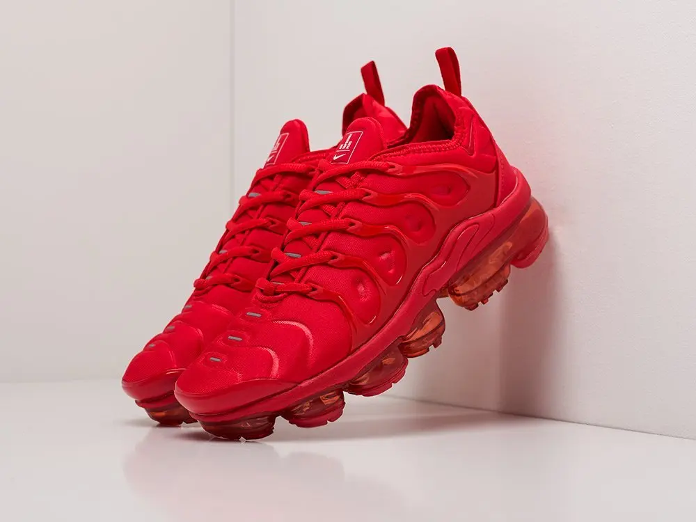 Кроссовки Nike Air VaporMax Plus Красный Лето Женский | Обувь
