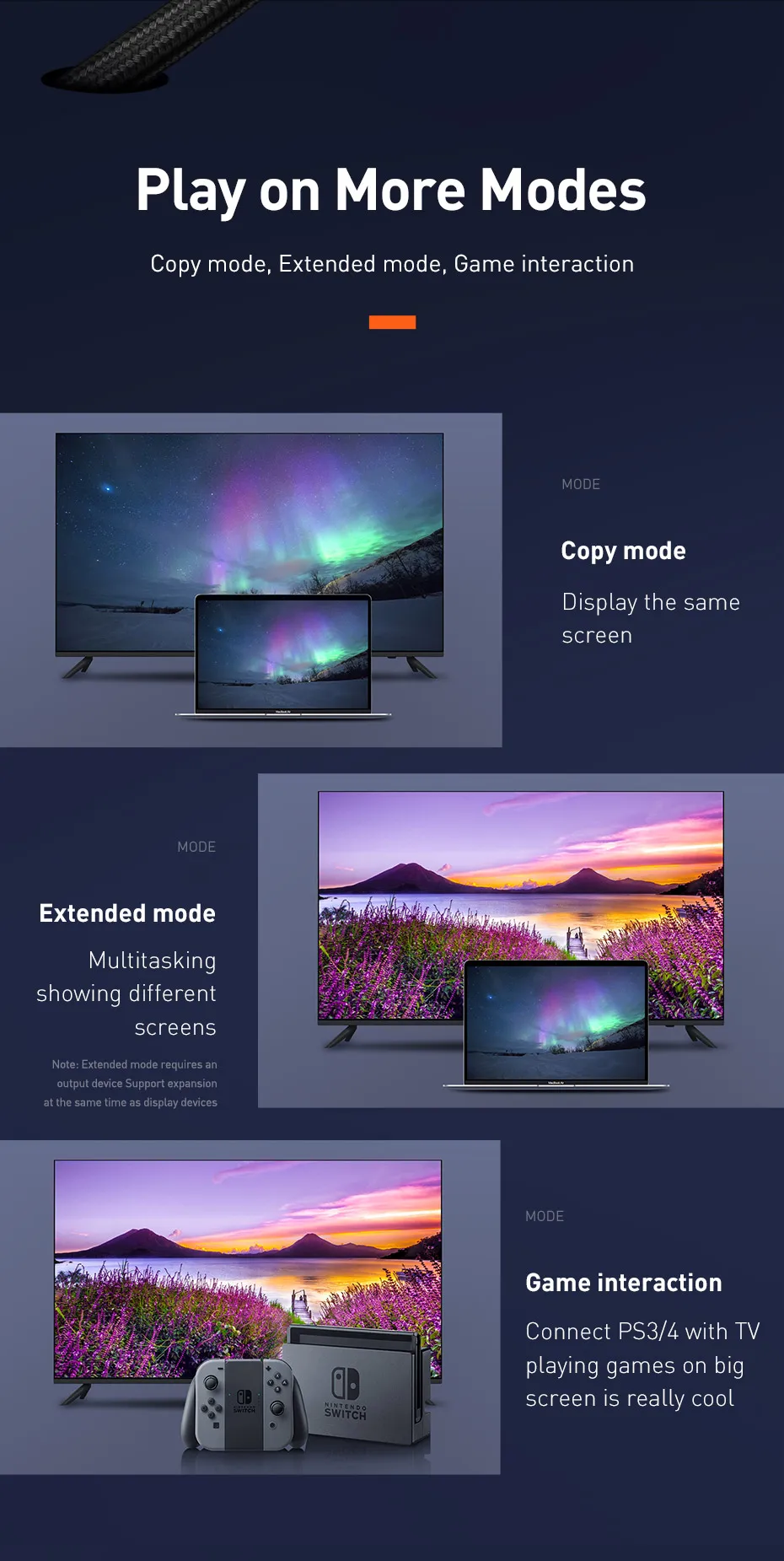 Baseus HDMI кабель 4K папа-папа HDMI 2,0 кабель для PS4 проектор ТВ аудио видео HDMI Провод шнур цифровой сплиттер переключатель 5 м 3 м