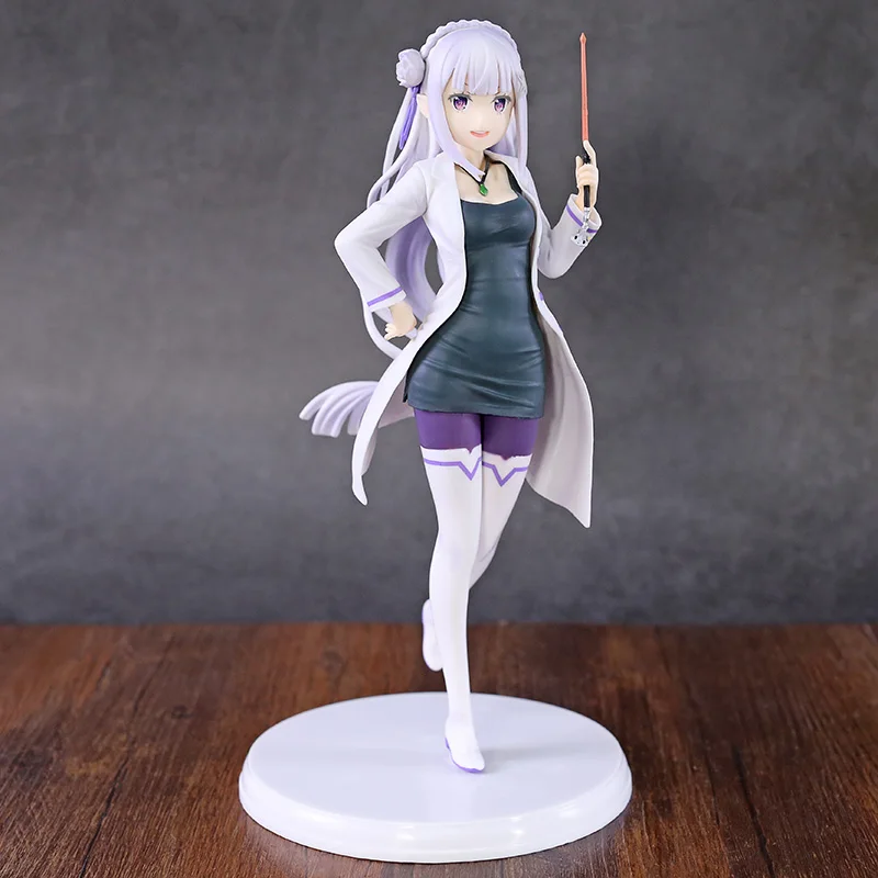 

Re: Life In A Different World From Zero Emilia Action Figure 1/7 scale painted figure High School Teacher Ver. Emilia PVC figure