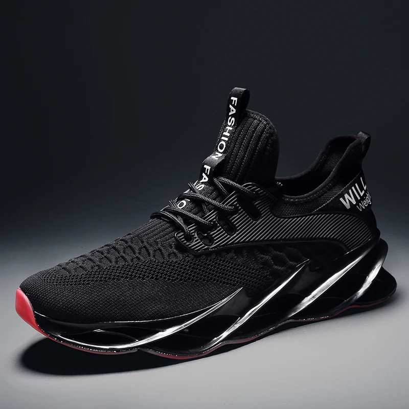 

New Blade Warrior Running Shoes for Men Damping Cushioning Sport Shoes Athletic Jogging Sneakers for Treadmills Zapatillas