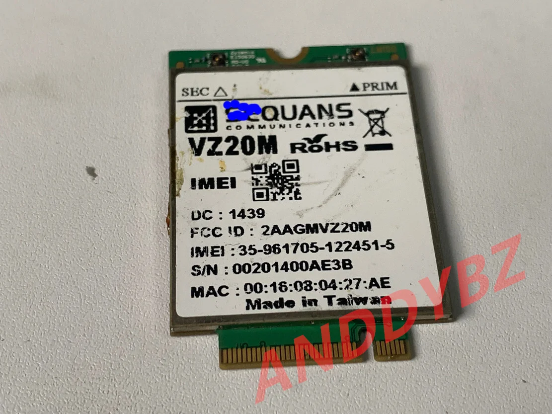 Used FOR SEQUANS Communications Vz20m LTE Module 100 Fully Tested