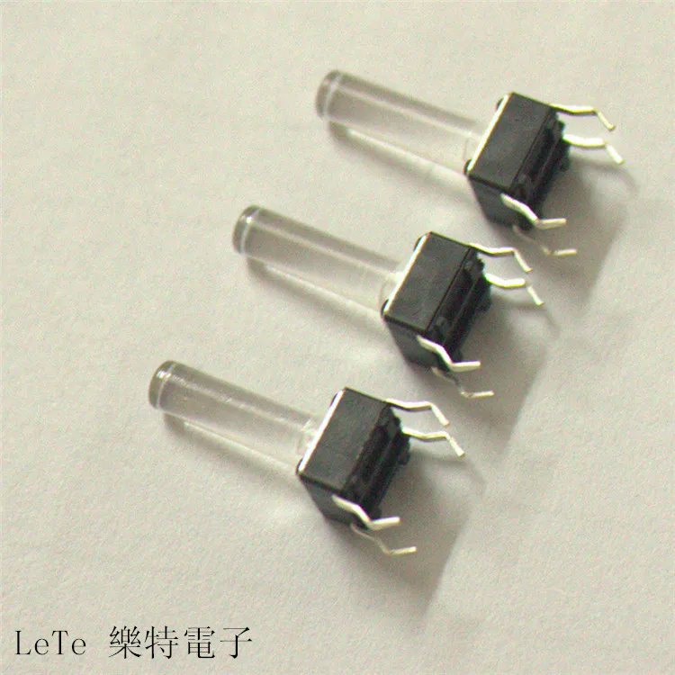 Manufacturers Direct Selling High Quality Touch Switch 6*6*15 Transparent Handle Price Affordable Large Amount Favorably Welcome