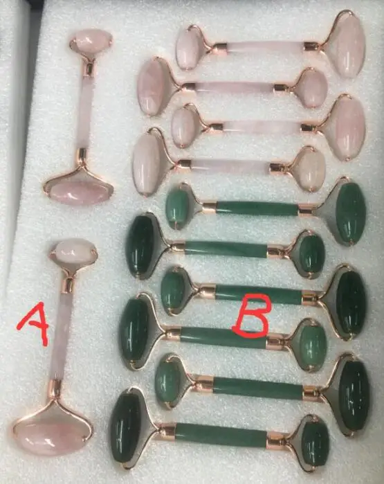 Copper Statue nature quartz crystal stone massage buyer can choice from green or Free Shipping |