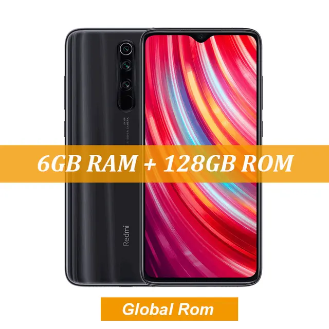 Global Rom Xiaomi Redmi Note 8 Pro 6gb 128gb Mobile Phone 64 Mp Quad Camera 6 53 Fhd Screen 4500mah 18w Qc 3 0 Ufs 2 1 Cellphones Aliexpress