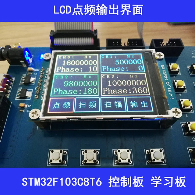 AD9959 評価ボードとソフトウェア（DDS Module AD9959 Development 