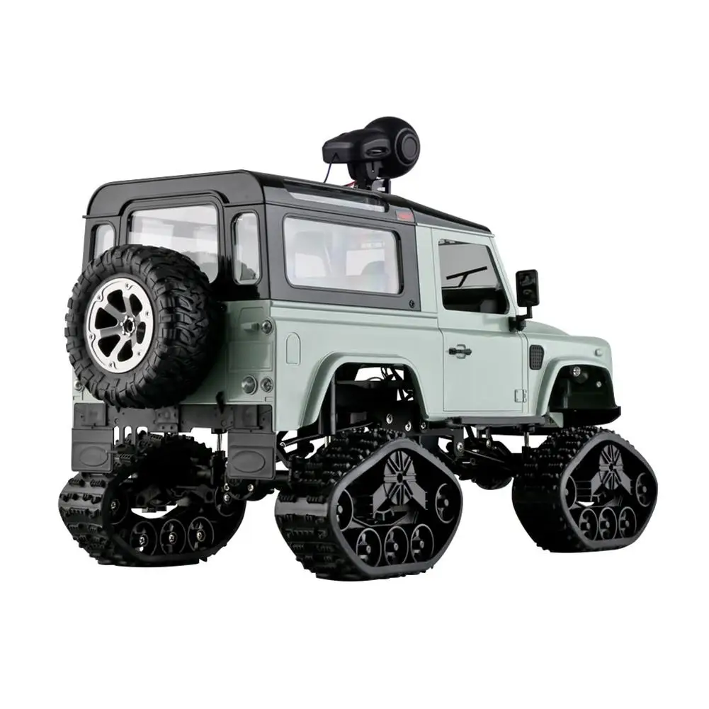 1:16 RC автомобиль игрушка гусеничный внедорожных автомобилей игрушки военный грузовик Wi-Fi HD 720P Камера 4-х колесных дисков пульт дистанционного управления автомобилем игрушки для детей