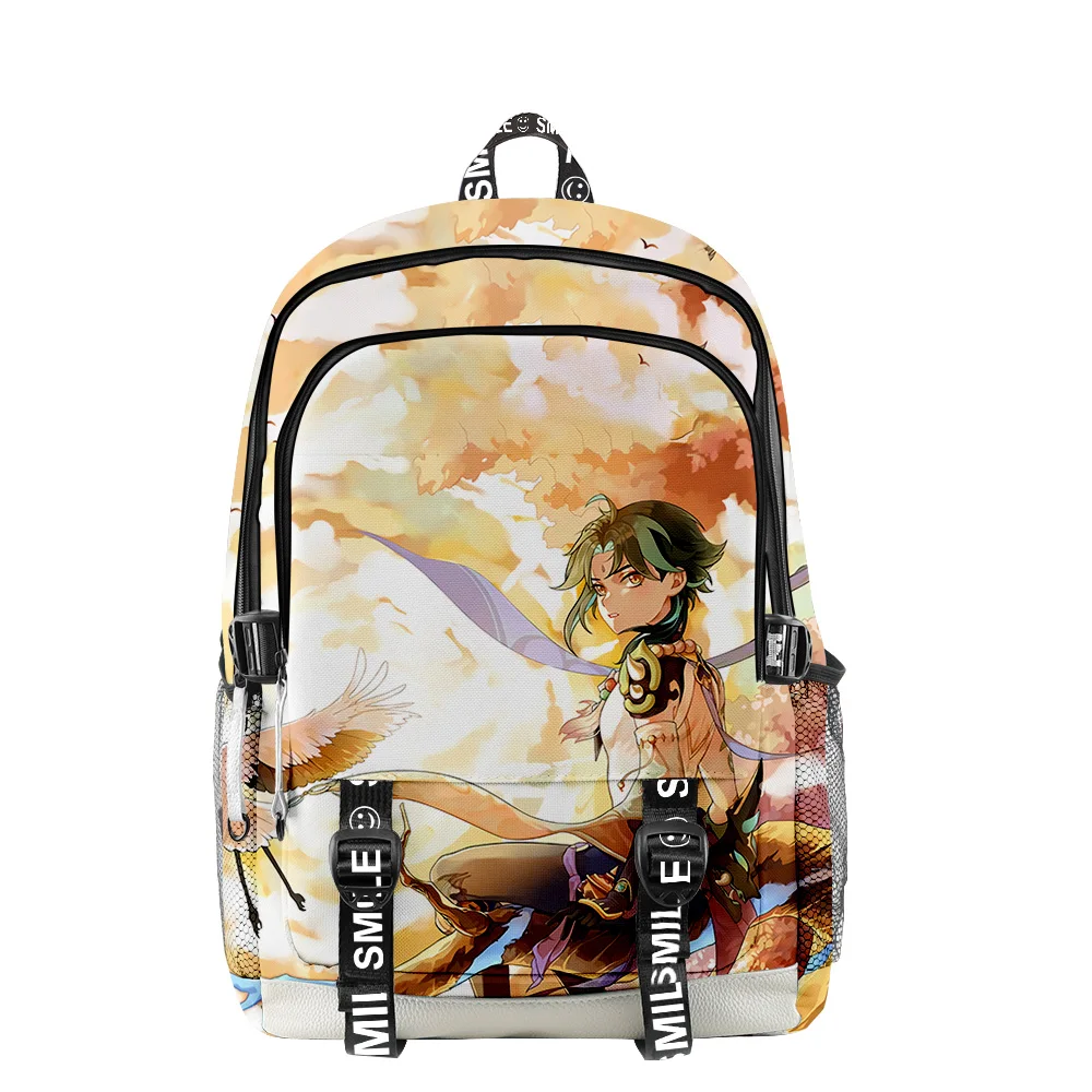 Jogo Genshin Impacto Anime 3D Impressão Mochila Estudante Escola Bolsa De  Ombro Juventude Outdoor Viagem Mochila Crianças Presentes de Aniversário