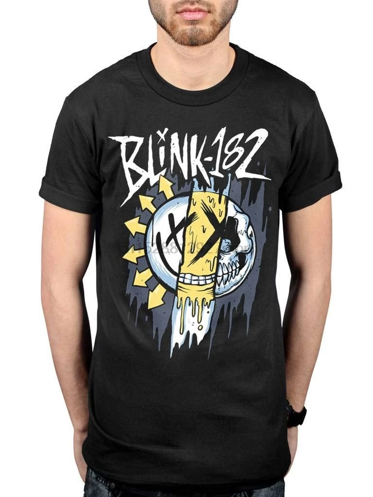 Смешанная футболка Blink 182 | Мужская одежда