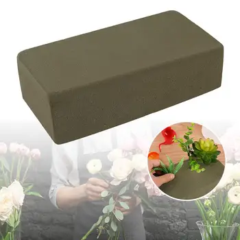 

22.5*11*7cm Dry Foam Floral Foam Brick Brick Holder Craft Bouquet Ideal Green Storage Wedding Home