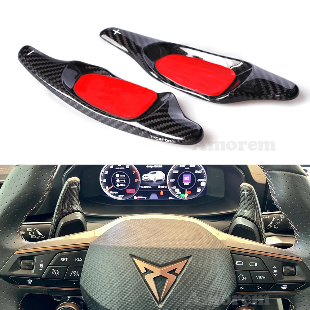 Shifter Paddles For Cupra Formentor 2019 Cupra Ateca Leon e-Hybrid 2020  2021 2022 Car Steering Wheel DSG Gear Extend Accessories - AliExpress