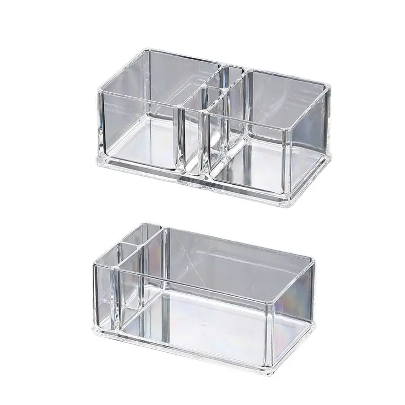 Clear Acrylic Cocktail Napkin Holder Tissue Box Paper Serviette Dispenser Bar Caddy Straws Organiser for Dining Table Home Decor 2
