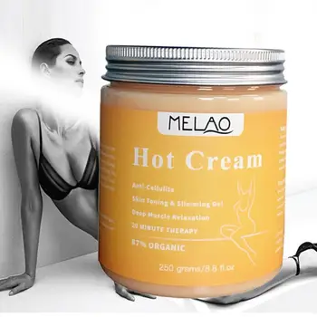 

250g Anti Cellulite Hot Cream Fat Burner Gel Slimming Massage Cream Hot Anti-Cellulite HXT9939 Body Weight Cream Loss Massa E5O9