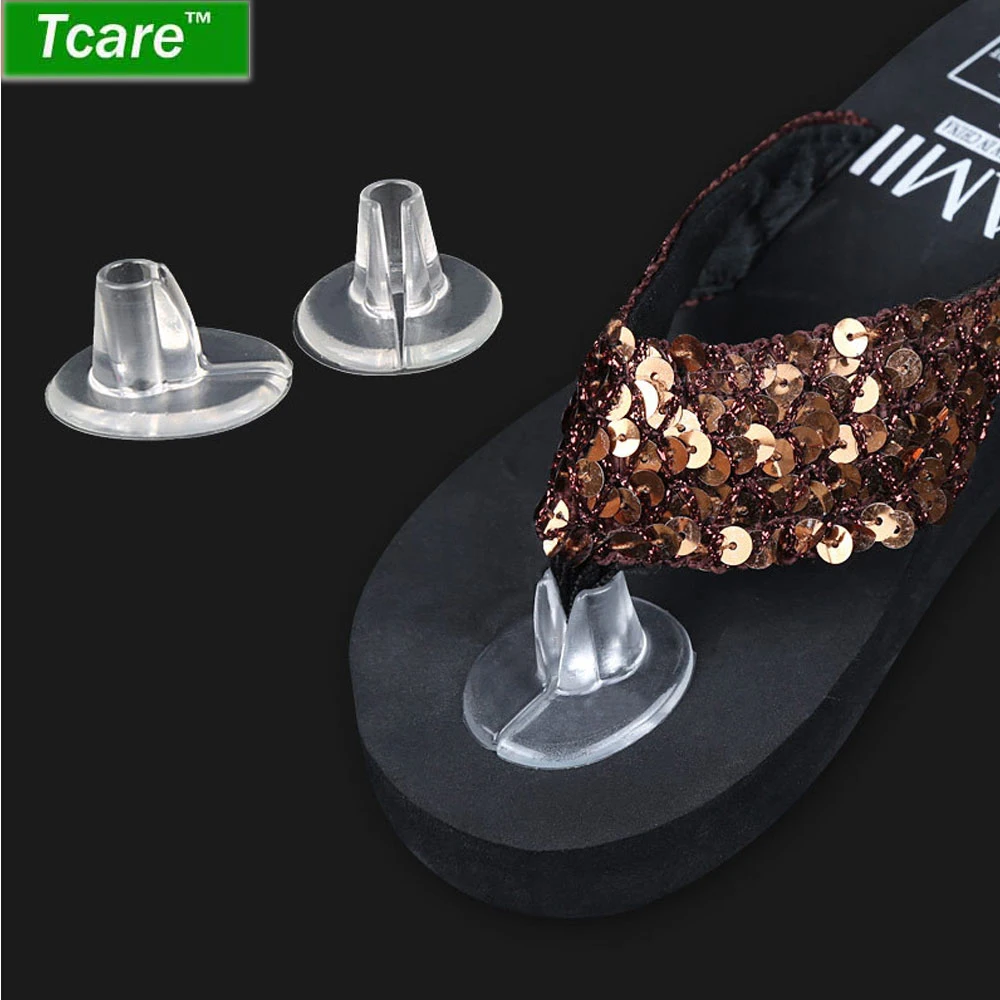

1Pair Silicone Thong Sandal Toe Protectors Flip-Flop Gel Toe Guards Cushions Thong Protectors