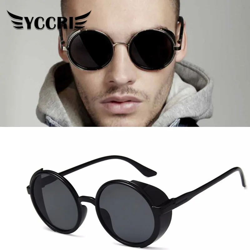 rompecabezas estrategia Mezclado Gafas de sol Steampunk para hombre y mujer, gafas góticas Steampunk, gafas  de sol de marca de diseñador Vintage redondas reflectoras, gafas|De los  hombres gafas de sol| - AliExpress