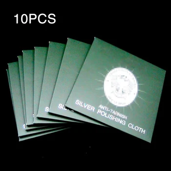 

1/5/10Pcs Square Shape Jewelry Anti Tarnish Silver Polishing Rub Glasses Cleaning Cloth Anti Pollution Resistance Ornament Tools