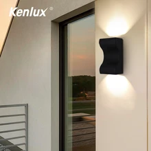 Светодиодный настенный светильник, уличный водонепроницаемый IP65 COB светодиодный светильник для крыльца, Современный домашний декор, алюминиевая настенная лампа для двора, коридора, светильник