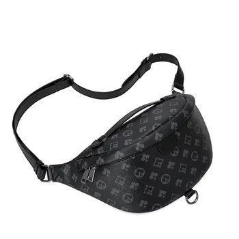 

2020 new simple casual chest bag fashion printing waist bag retro single shoulder diagonal bag crossbody bags for women