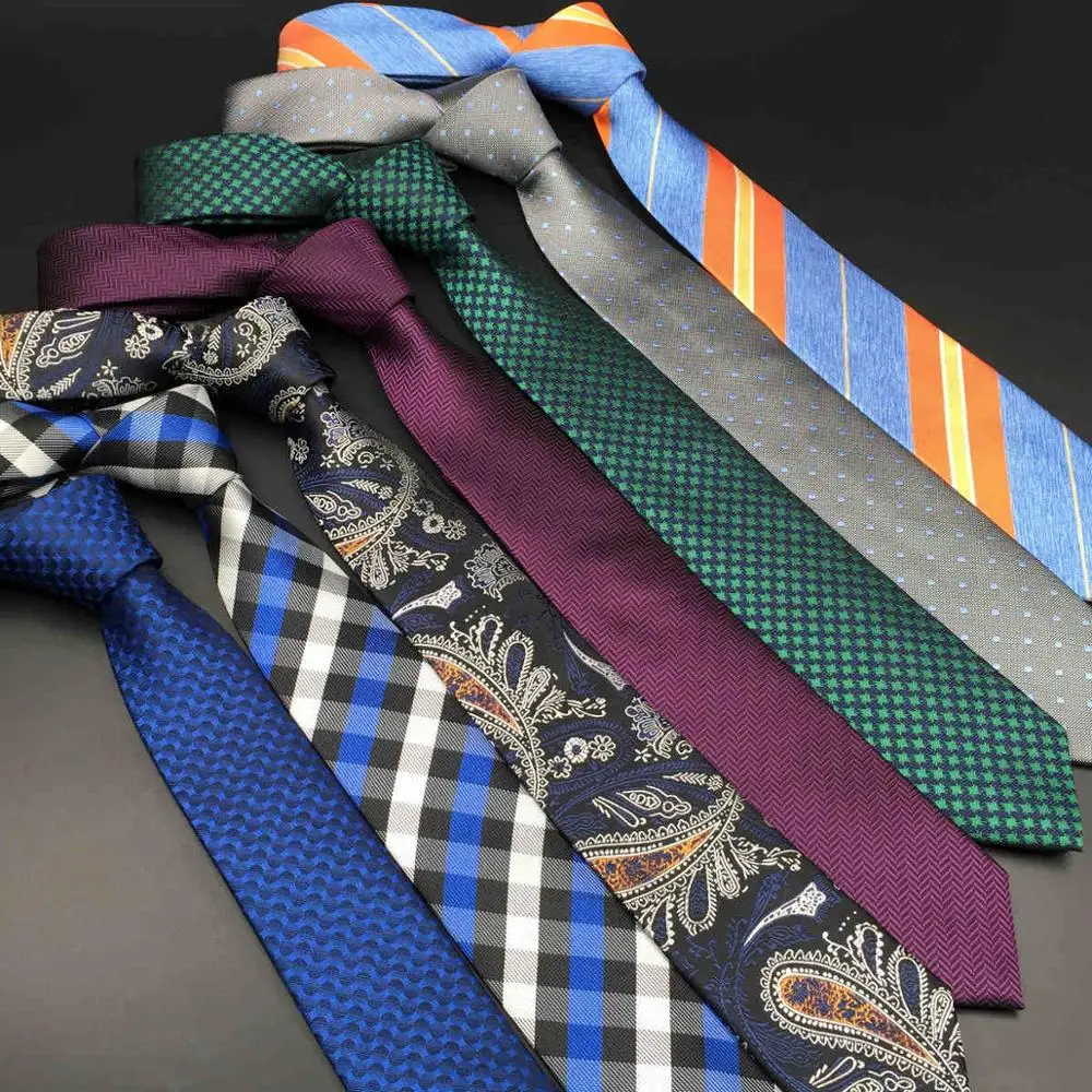 Модные Шелковые галстуки для мужчин Классические удлиненные однотонные мужские галстуки Пейсли 6" Свадебные