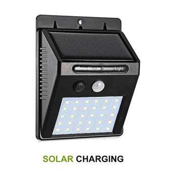 

1-4Pcs 30 LEDs Solar light PIR Motion Sensor Solar Power night lamp LED Garden Light Outdoor Security Solar Wall Lamp Waterproof