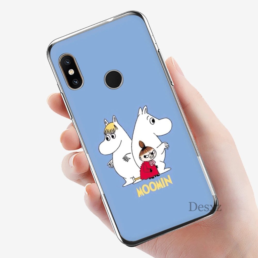 Чехол для мобильного телефона для Xiaomi Redmi Note 4 4X3 5 6 7 Pro 5A жесткий чехол Защита moomin мультфильм Бегемот - Цвет: H8