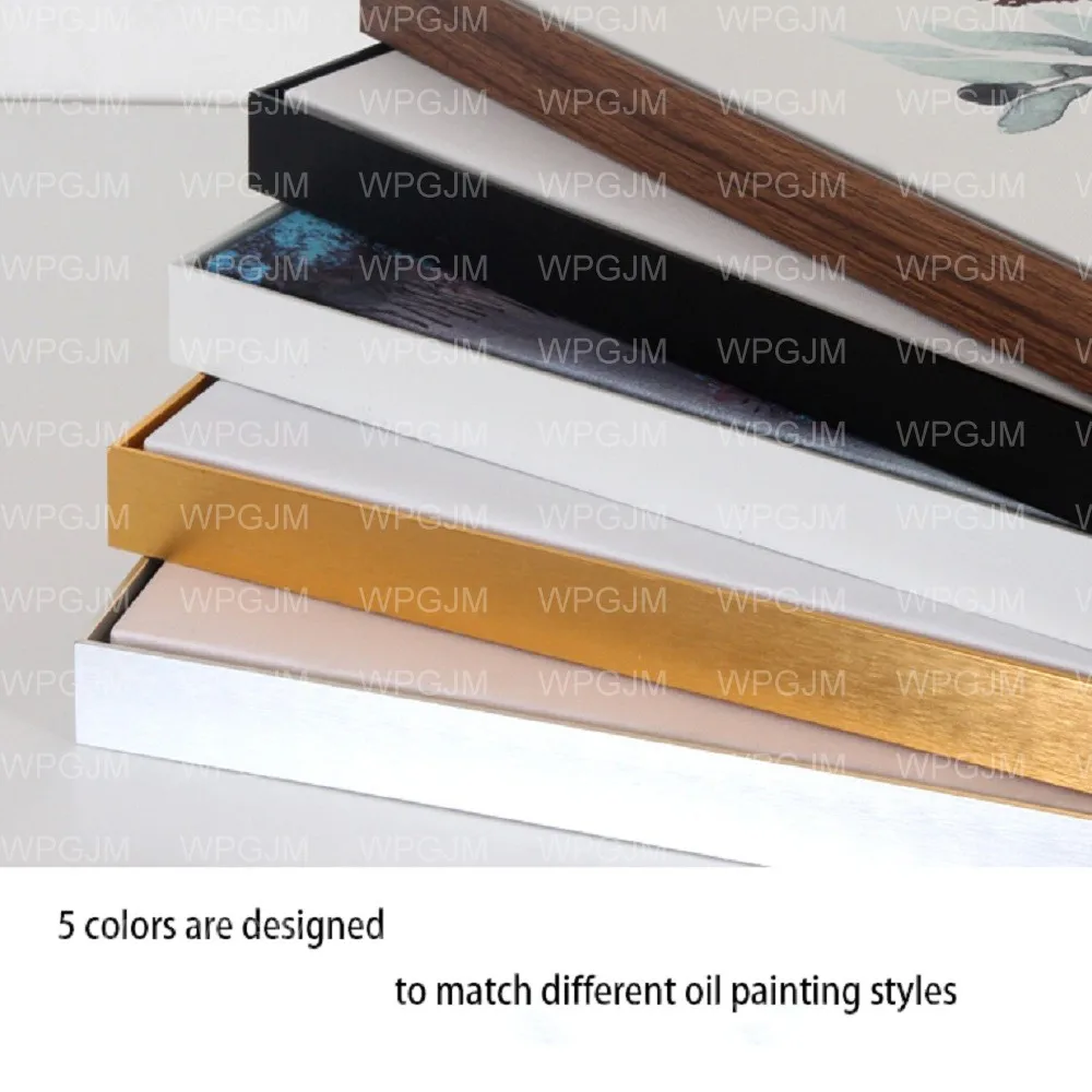 Billige Metall bilderrahmen Leinwand Malerei Rahmen Für Ölgemälde Rahmen Für Home Dekoration Kunst DIY aluminium legierung ramka na zdjecie