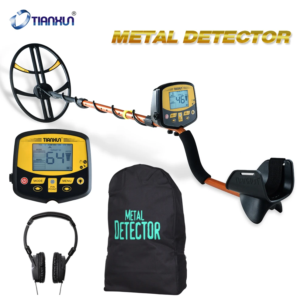 

TX-950 Professional Under Ground Metal Detector de metal Search Pinpointer Gold Detector Treasure Hunter Scanner LCD Display