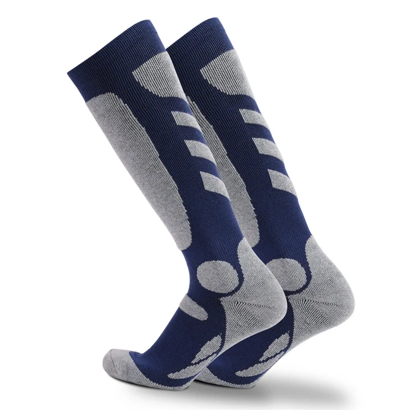 Ski-Socks Cycling Skiing Sports Knee Thick Winter High-Elastic Cotton Women Snowboard