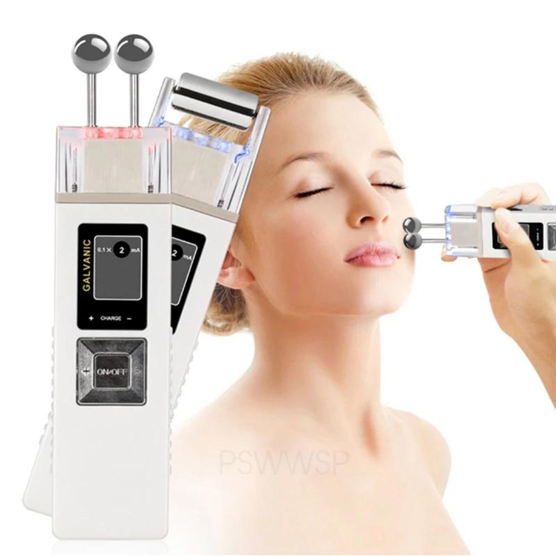 Microcurrent Galvanic Facial Massager Anti Aging Reduce Wrinkle Skin Tightening Face Lift Skin Firming Machine Home Spa Use facial massager facial massage instrument beauty instrument