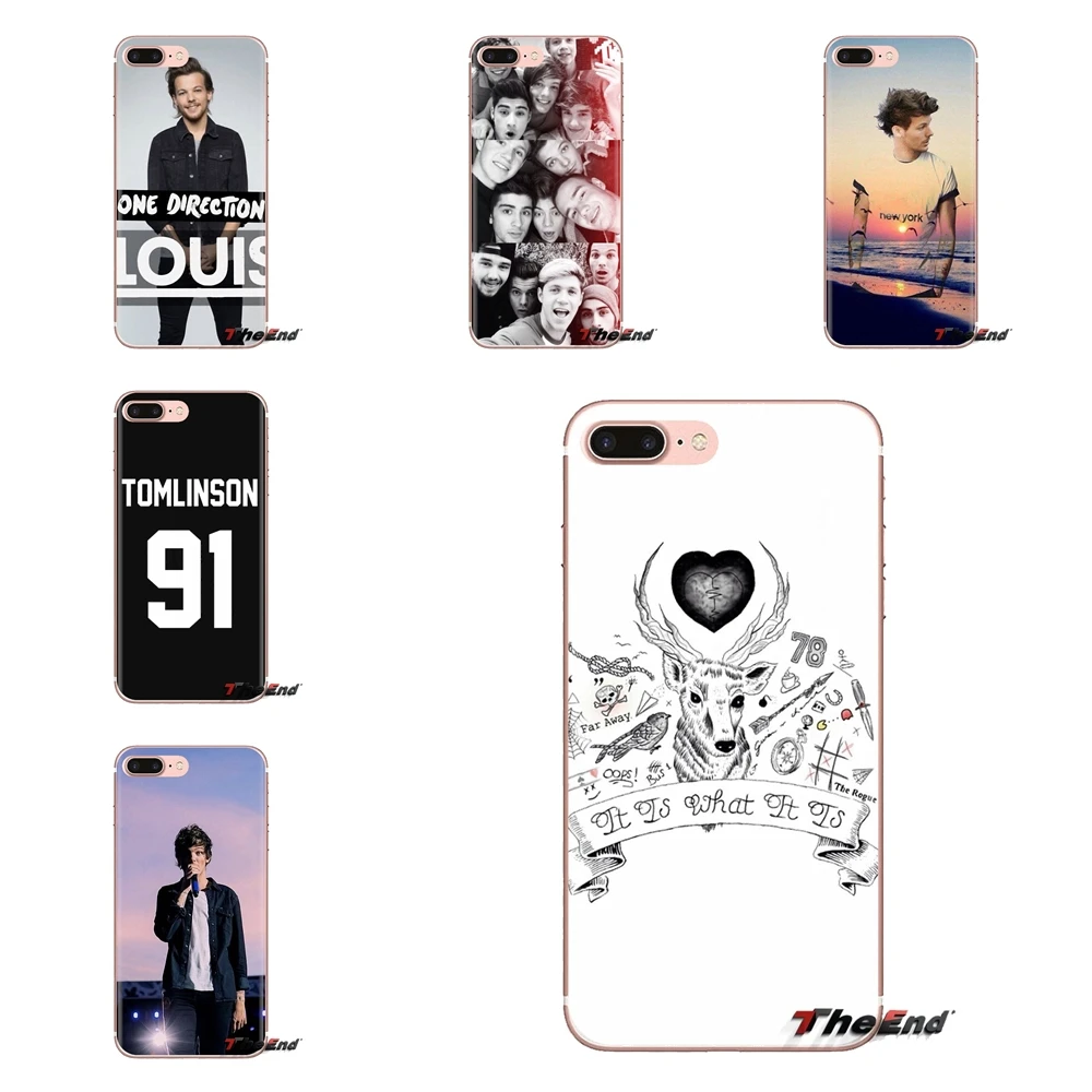 

louis tomlinson One Direction TPU Bag Case For iPhone XS Max XR X 4 4S 5 5S 5C SE 6 6S 7 8 Plus Samsung Galaxy J1 J3 J5 J7 A3 A5