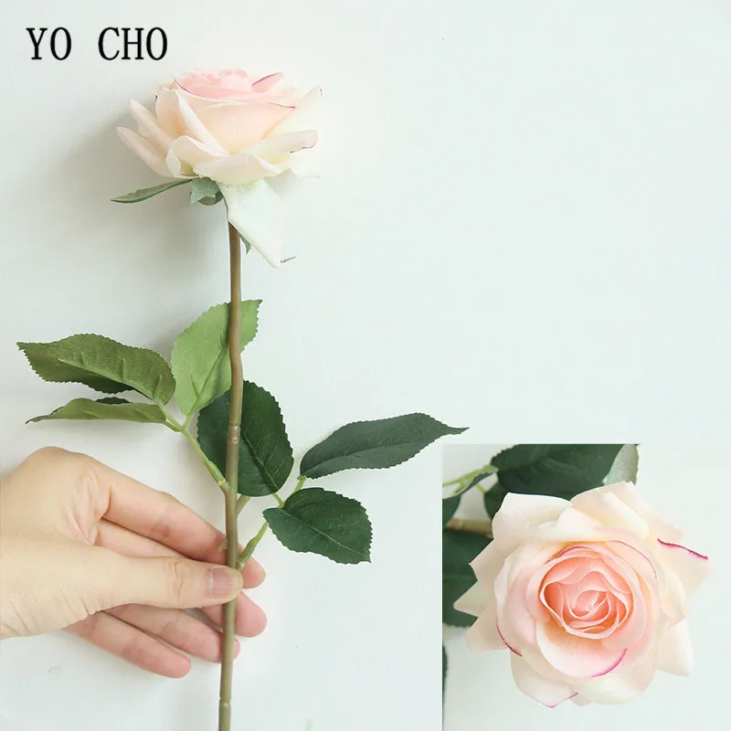 artificial flower roses wedding home decoration  (1)