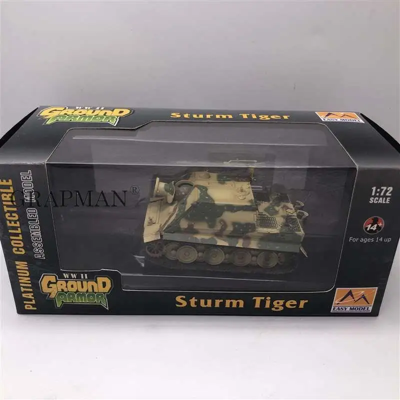 Details about   Easy Model 1/72 Sd.Kfz.181 Sturmtiger German Army 