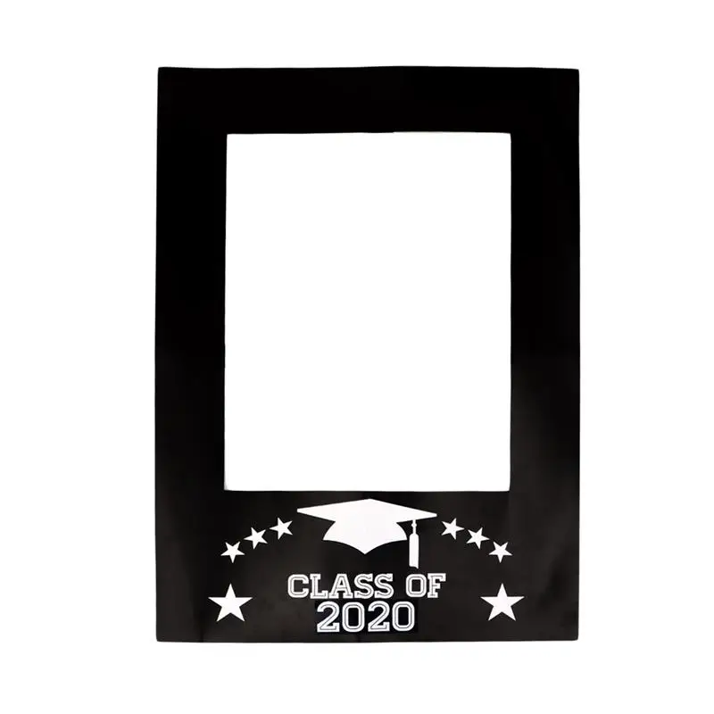 

1 PC Graduation Photo Prop Creative Parper Decorative Photo Frames Picture Frames Party Props for Party Graduation