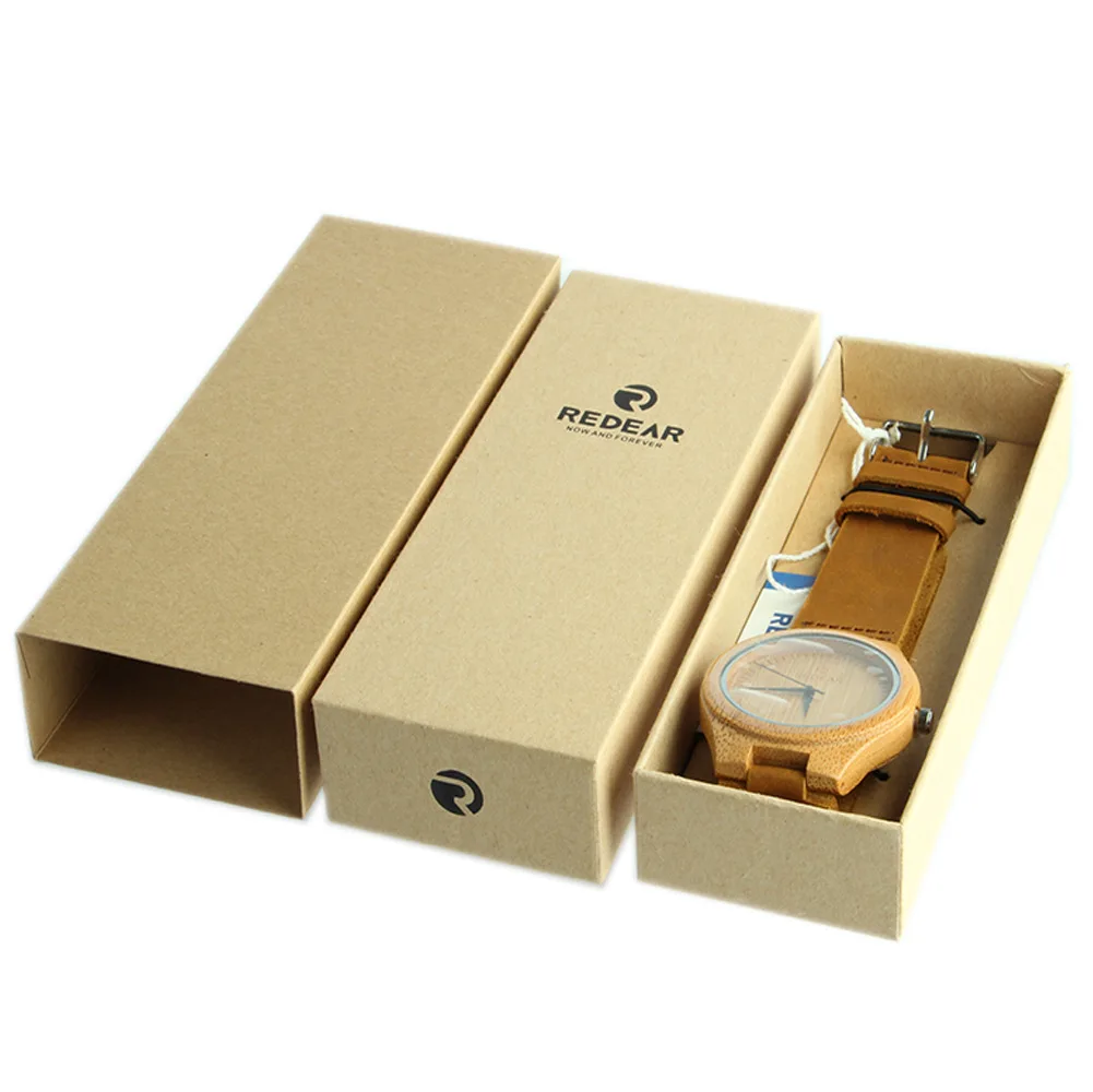 Акция ограниченная по времени Kono Redear Мода с полным бамбуковым деревом часы с кварцевым механизмом импортируется из Японии