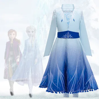 

Elsa costumes elsa Cosplay Christmas costumes children Halloween party girl costumes Cosplay costumes