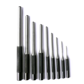 

9 Pcs Steel Roll Pin Punch Set Tools Kit W/ Carry Pouch For Removing Pin