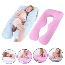 Наволочка для беременных женщин, чехол для подушки, хлопок, u-образная подушка, чехол для подушки для сна