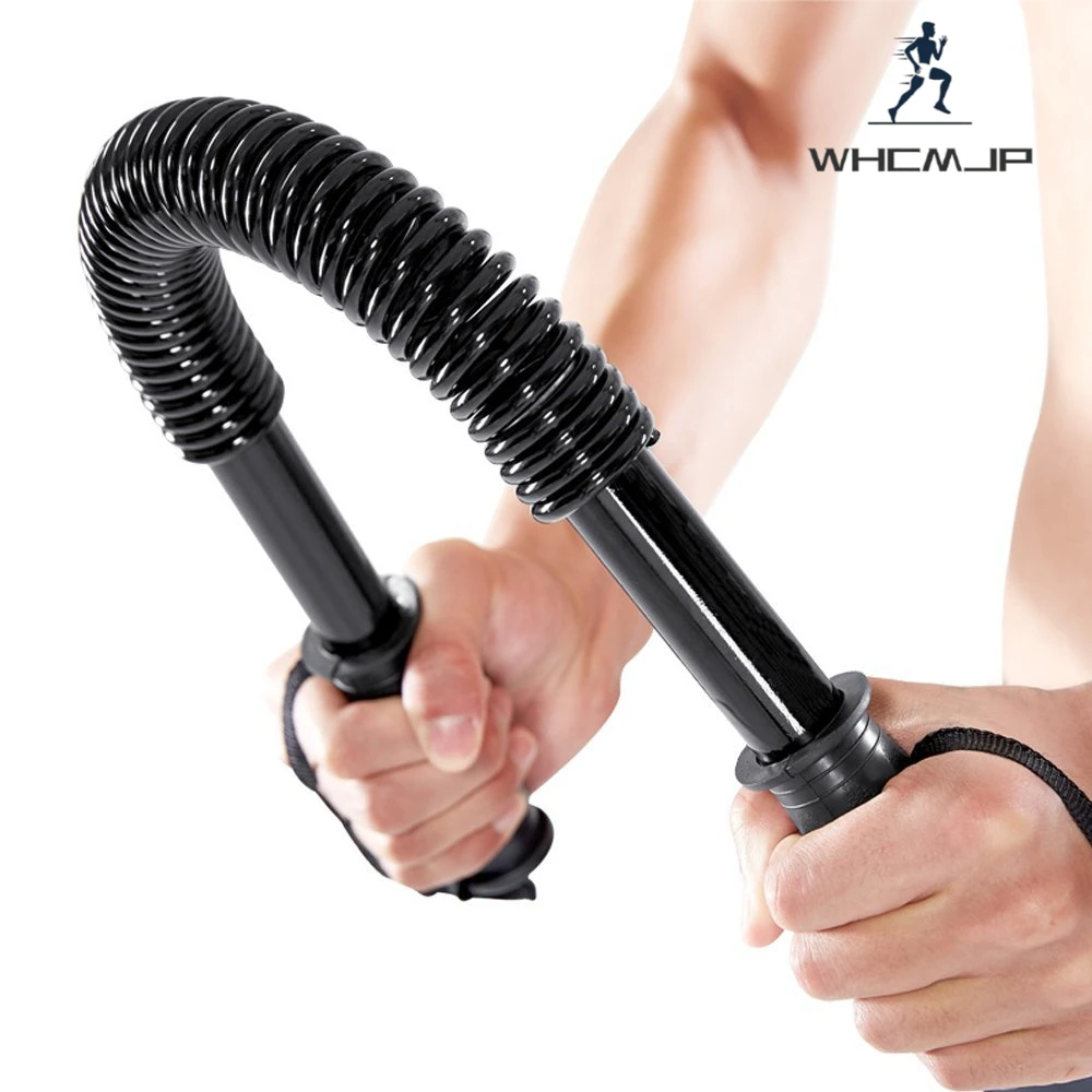 

20kg-50kg Hand Holding Spring Arm Exercise Forearm Trainer Arm Stick,Power Twister Heavy Duty Shoulder Chest Exercises Expander