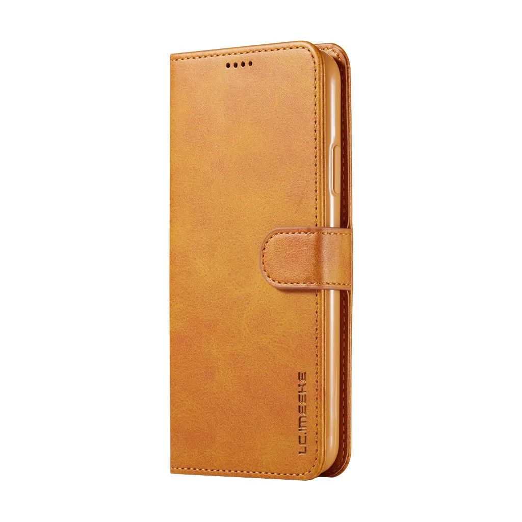 Wallet Case Leather Magnet Flip Cover Case With Card Slot Stand Leather phone Case For iPhone 11 Pro Anti-scratch Phone Case