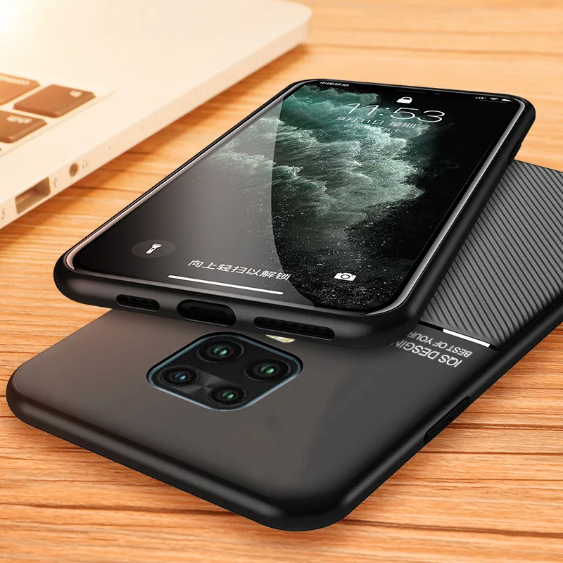 Роскошный автомобильный Магнитный чехол держатель для телефона Xiaomi Redmi Note 9 s 7 8 8T