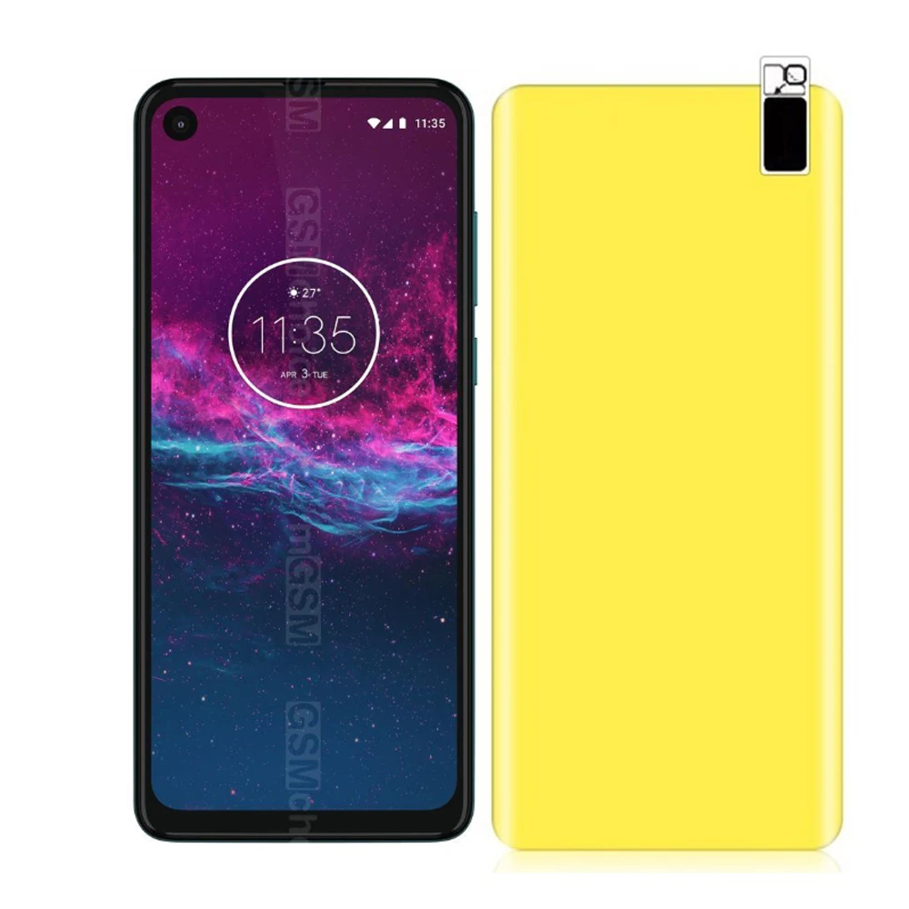 

Screen Protector For Motorola Moto One Action Full Cover Soft Hydrogel Film HD Protective Film