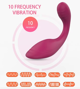 BOMBOMDA Clitoral Stimulator Portable Panty Vibrator Erotic Toys For Adults Invisible Vibrating Egg Sex Toys for Woman Lay On 2