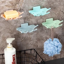 Ванная комната душа мыло коробочка, мыльница: отделение для хранения ювелирных изделий лоток держатель Чехол мыльница Ванная комната лоток аксессуары ящик полки настенные тарелки